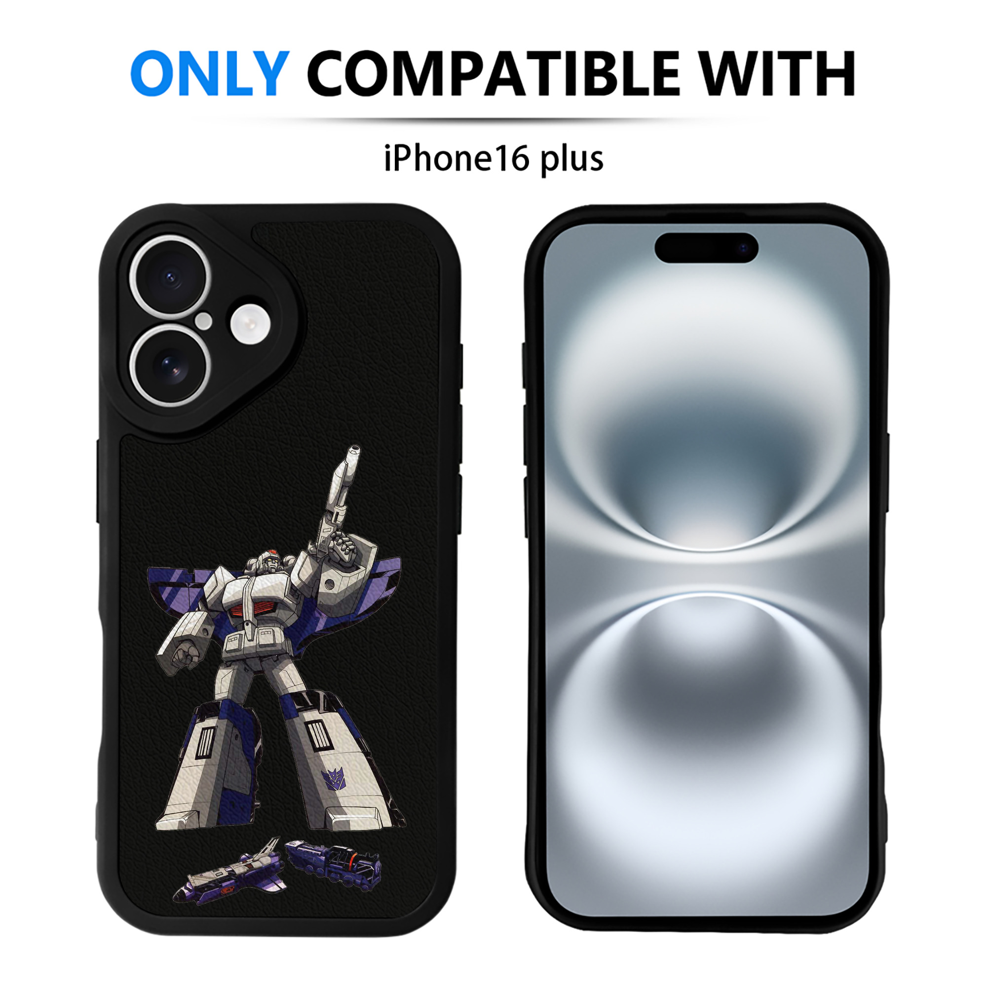 （画像用）  【iPhone 16シリーズ対応】シリコンスマホケース（レザー調） 材質：シリコン